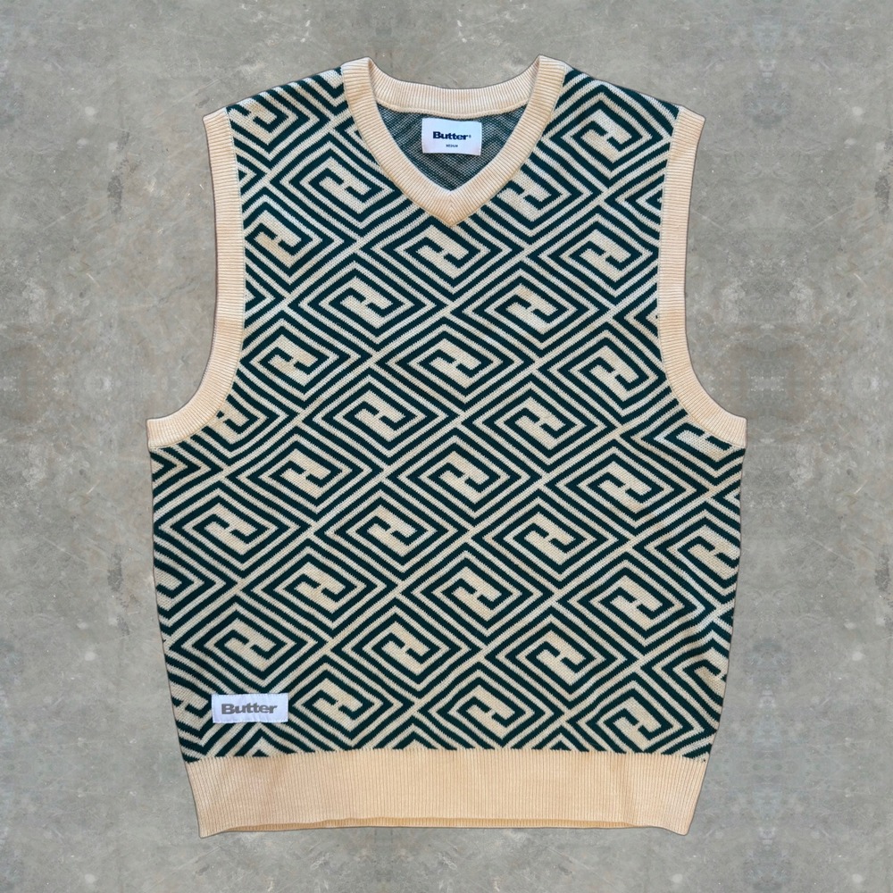 Butter Goods Knit Skate Vest Mens Medium